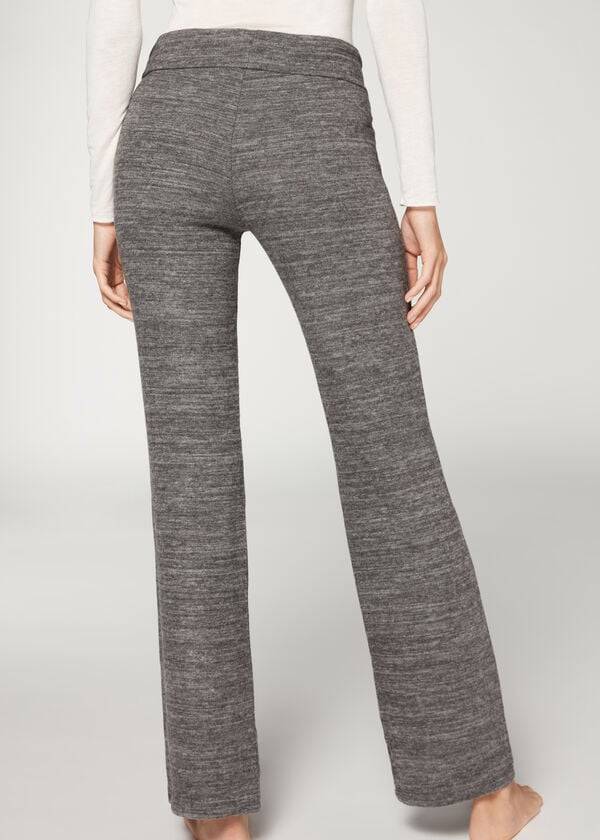 Calzedonia Cashmere Rechtdoor Broek Dames Grijs | NL1473ZG