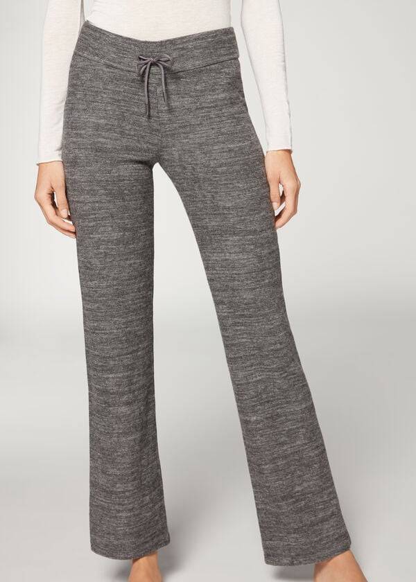 Calzedonia Cashmere Rechtdoor Broek Dames Grijs | NL1473ZG