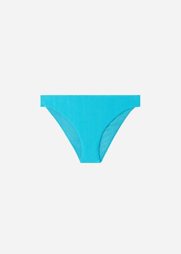 Calzedonia Chevron Casablanca Bikinibroekjes Dames Turquoise Groen | NL2840SO