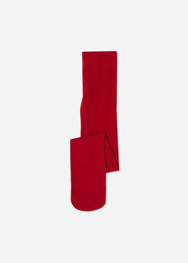 Calzedonia Eco Katoenen Hardloopbroek Kinderen Rood | NL1232DN