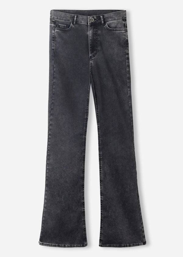 Calzedonia Flared Jeans Dames Grijs | NL1596DN