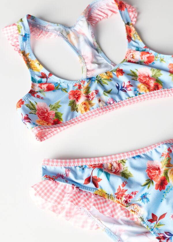 Calzedonia Floral Two-Piece Masha Badpakken Kinderen Gekleurd | NL1152AP