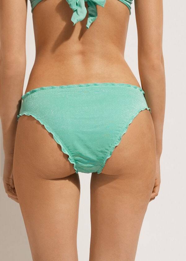 Calzedonia Formentera Bikinibroekjes Dames Groen | NL2810GL