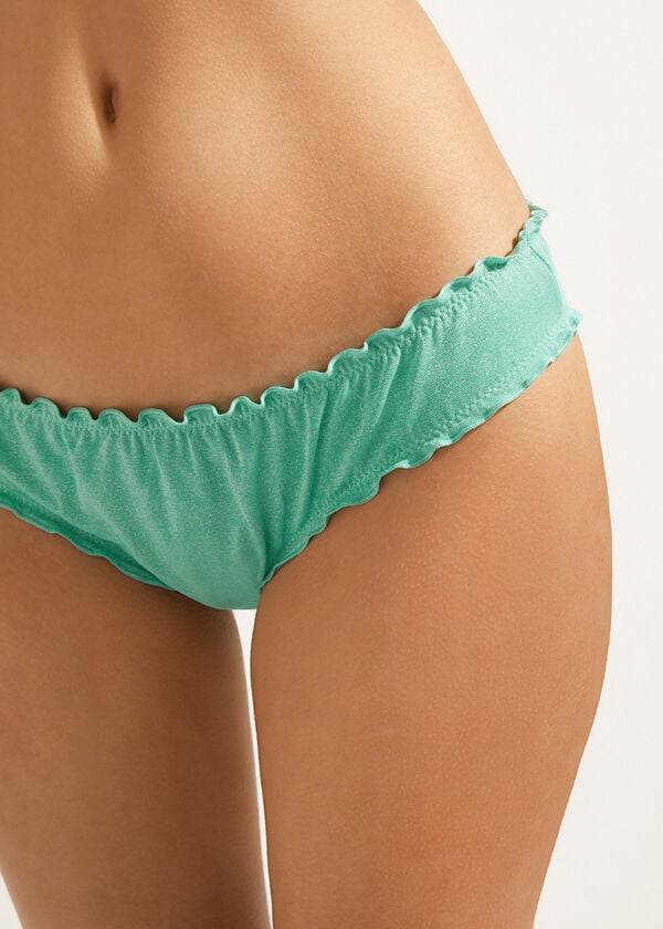 Calzedonia Formentera Bikinibroekjes Dames Groen | NL2810GL