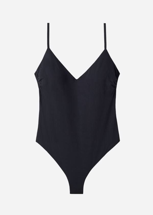 Calzedonia Gewatteerd One-Piece Indonesia Badpakken Dames Zwart | NL2013FM