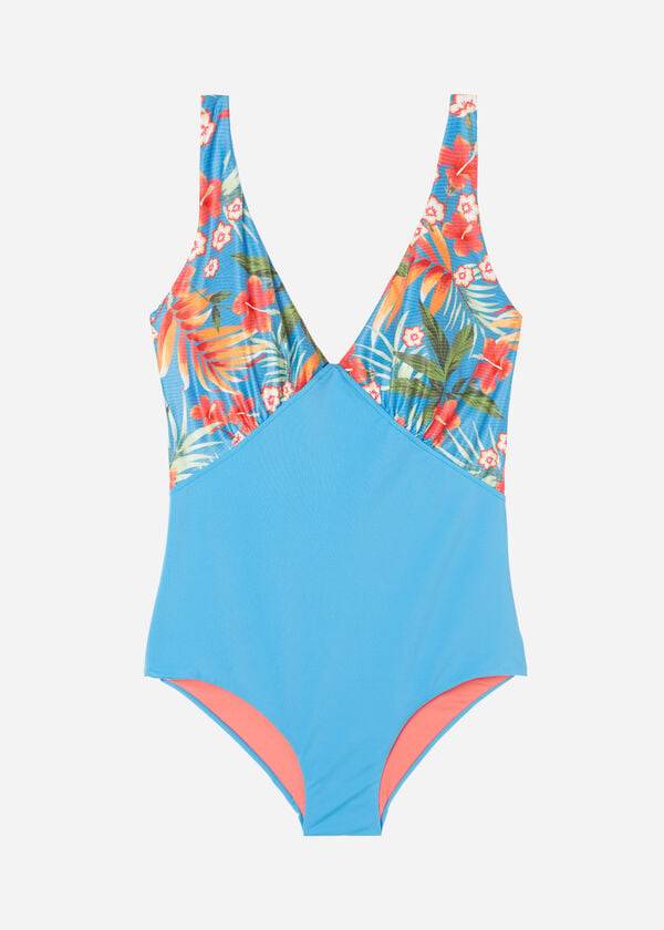 Calzedonia Gewatteerd One-Piece Shaping-Effect Maui Badpakken Dames Groen | NL1996VD