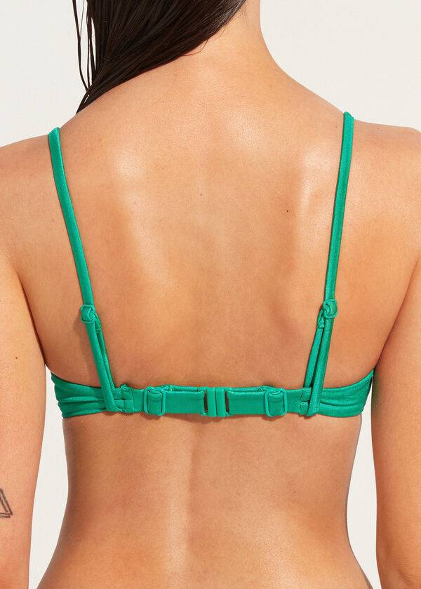 Calzedonia Gewatteerd Push-Up Cannes Bikinitopjes Dames Groen | NL2351QZ