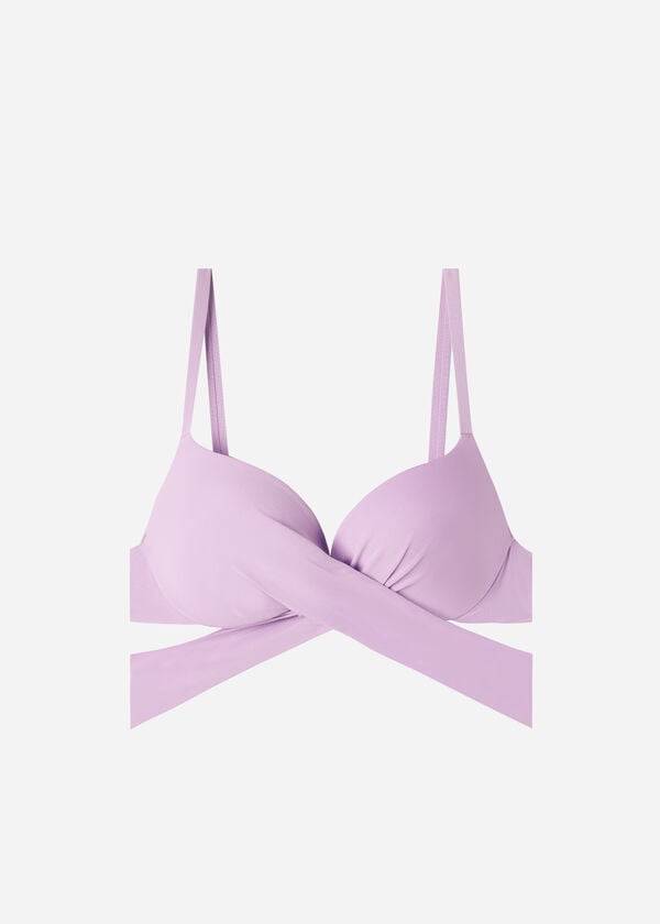 Calzedonia Gewatteerd Push Up Indonesia Eco Bikinitopjes Dames Paars | NL2370IS