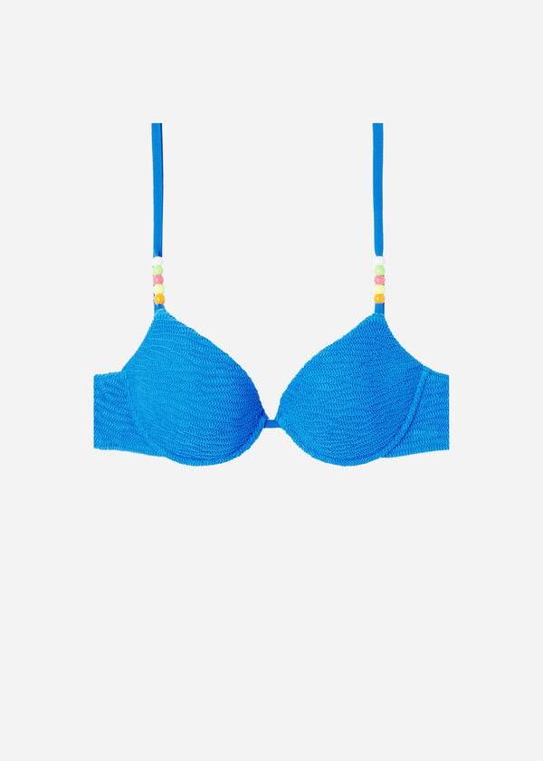 Calzedonia Gewatteerd Push-Up San Diego Bikinitopjes Dames Blauw | NL2313DN