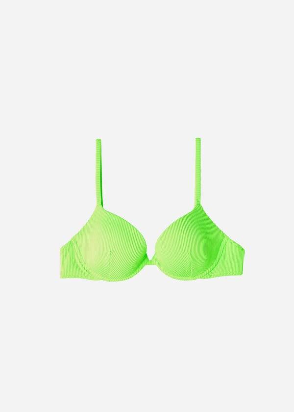 Calzedonia Gewatteerd Push-up New York Bikinitopjes Dames Groen | NL2319UT