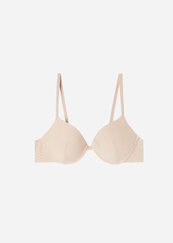 Calzedonia Gewatteerd Push-up The Hamptons Bikinitopjes Dames Beige | NL2310NB