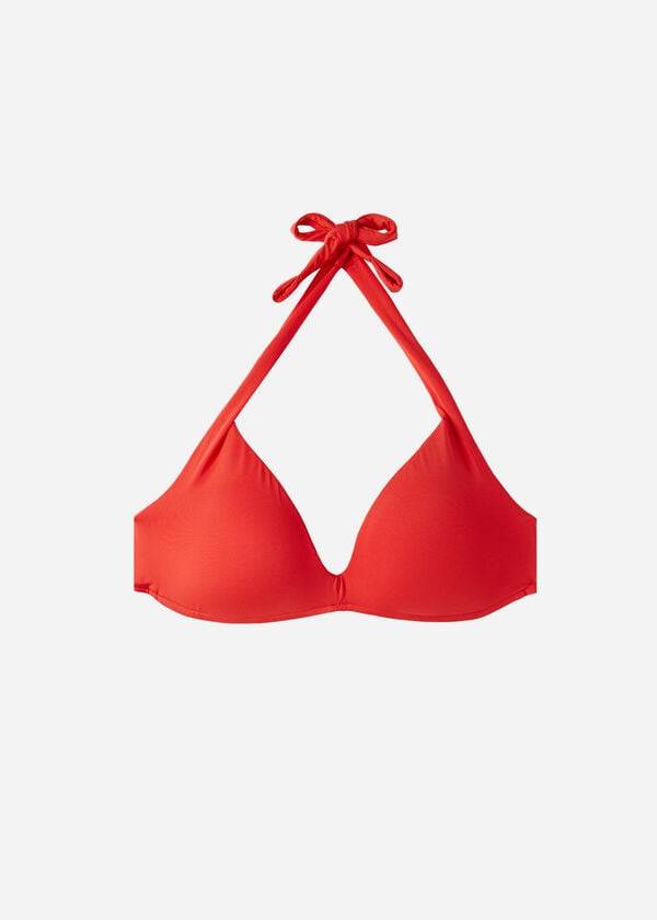 Calzedonia Gewatteerd Triangle Indonesia Eco rise Bikinitopjes Dames Rood | NL2276JJ