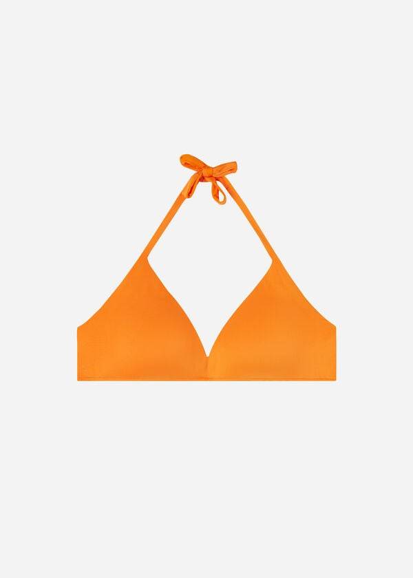 Calzedonia Gewatteerd Triangle Indonesia Eco Bikinitopjes Dames Oranje | NL2284NB