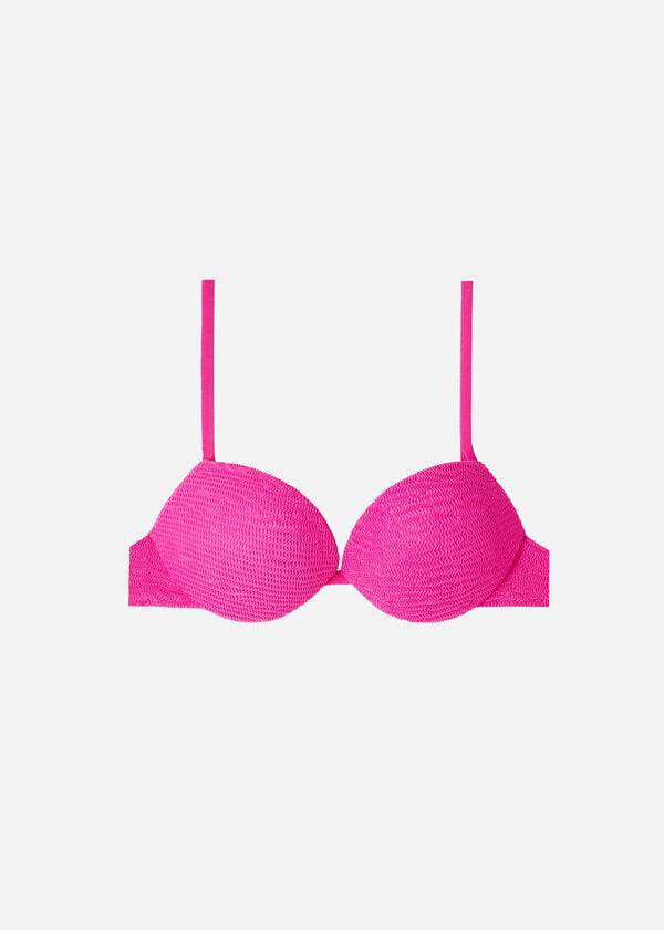 Calzedonia Graduated Gewatteerd Push-Up Miami Bikinitopjes Dames Roze | NL2465JJ