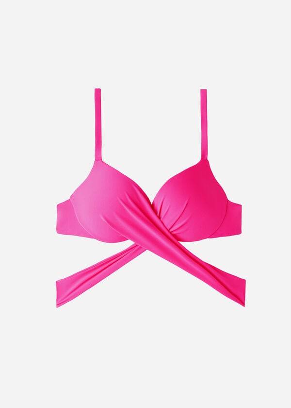 Calzedonia Graduated Gewatteerd Push Up Indonesia Bikinitopjes Dames Roze | NL2469DN