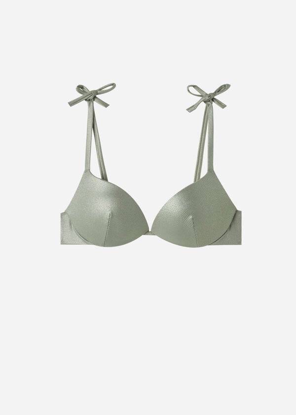 Calzedonia Graduated Gewatteerd Push Up Antigua Bikinitopjes Dames Groen | NL2475UT