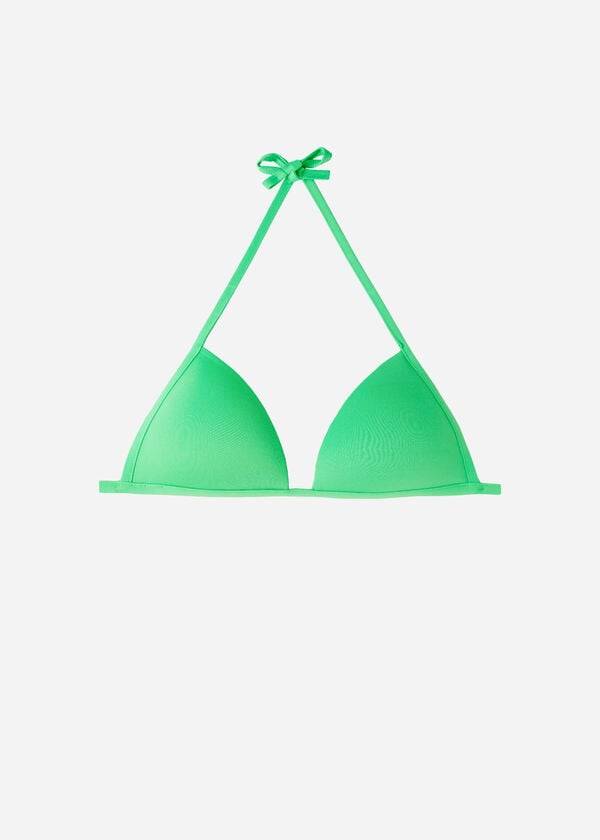 Calzedonia Graduated Soft Gewatteerd Triangle Indonesia Bikinitopjes Dames Groen | NL2430MA