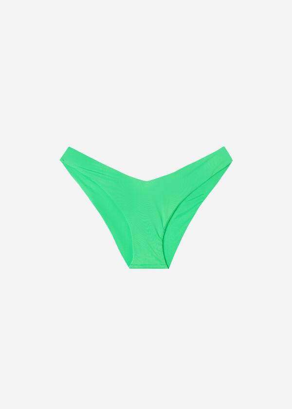 Calzedonia High Cut Indonesia Eco Bikinibroekjes Dames Mintgroen | NL2795RW