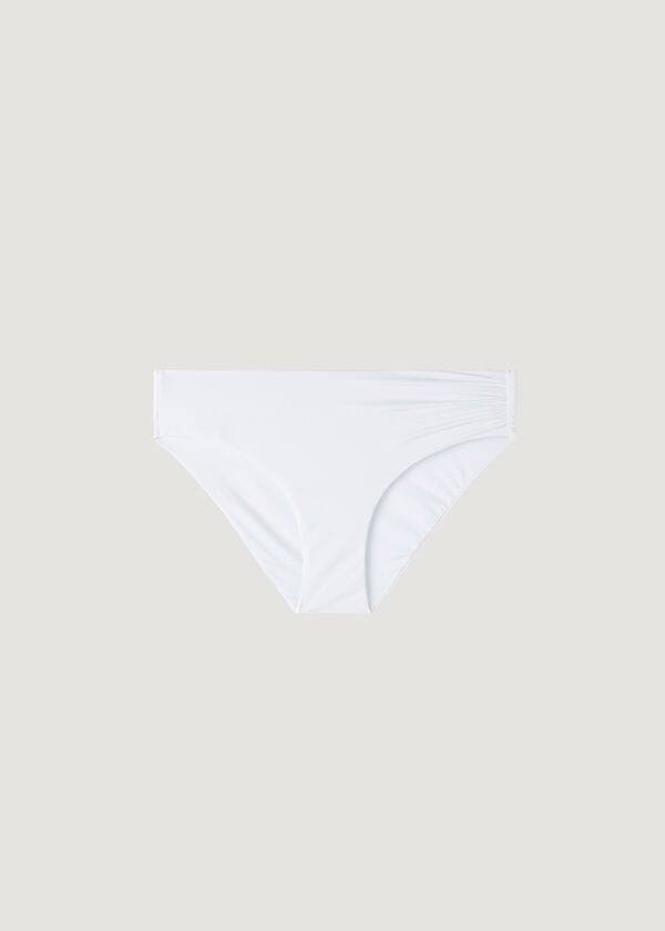 Calzedonia High Taille Indonesia Eco Bikinibroekjes Dames Wit | NL2759XF