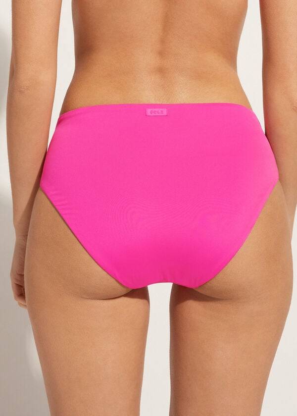 Calzedonia High Taille Indonesia Eco Bikinibroekjes Dames Roze | NL2760ZG