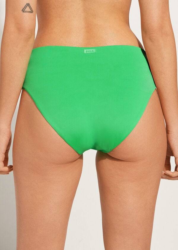 Calzedonia High Taille Indonesia Eco Bikinibroekjes Dames Groen | NL2761LH