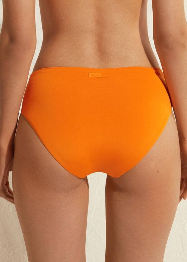 Calzedonia High Taille Indonesia Eco Bikinibroekjes Dames Oranje | NL2764HK