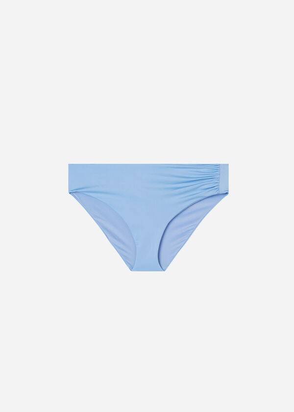 Calzedonia High Taille Indonesia Eco Bikinibroekjes Dames Blauw | NL2767FM