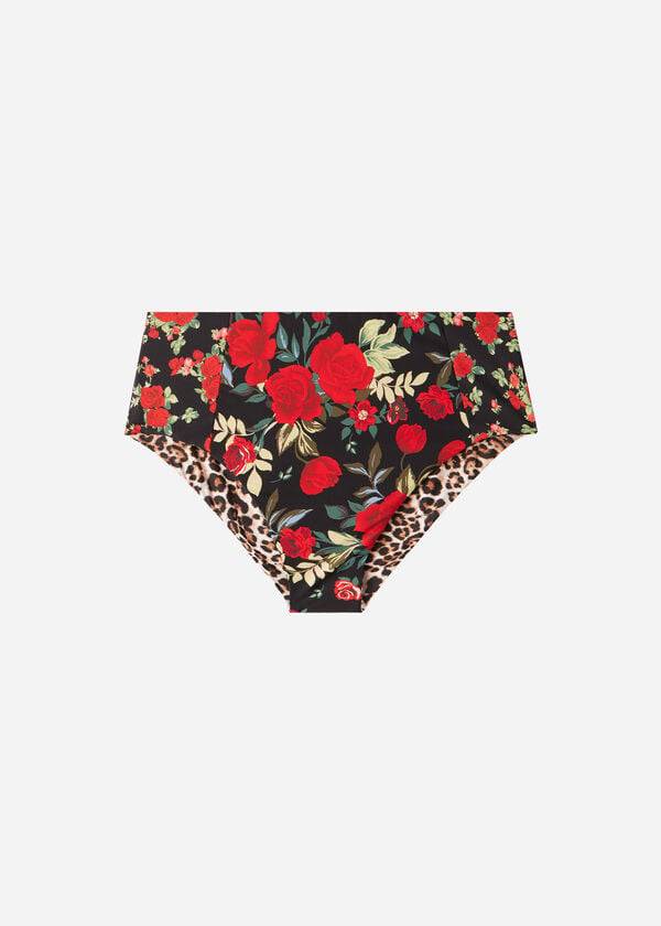 Calzedonia High Taille Reversible Nizza Bikinibroekjes Dames Roze | NL2754MA