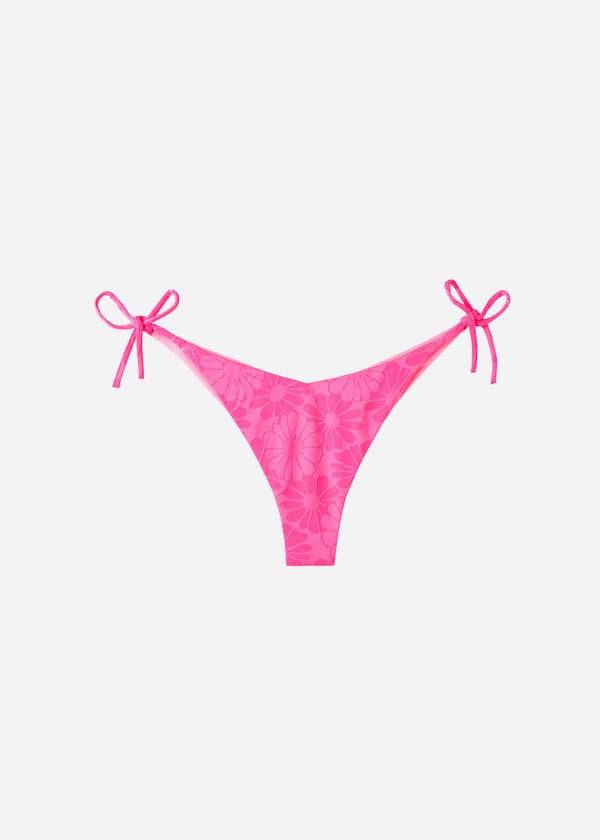 Calzedonia High V-Cut Brazilian Antibes Bikinibroekjes Dames Roze | NL2781MA