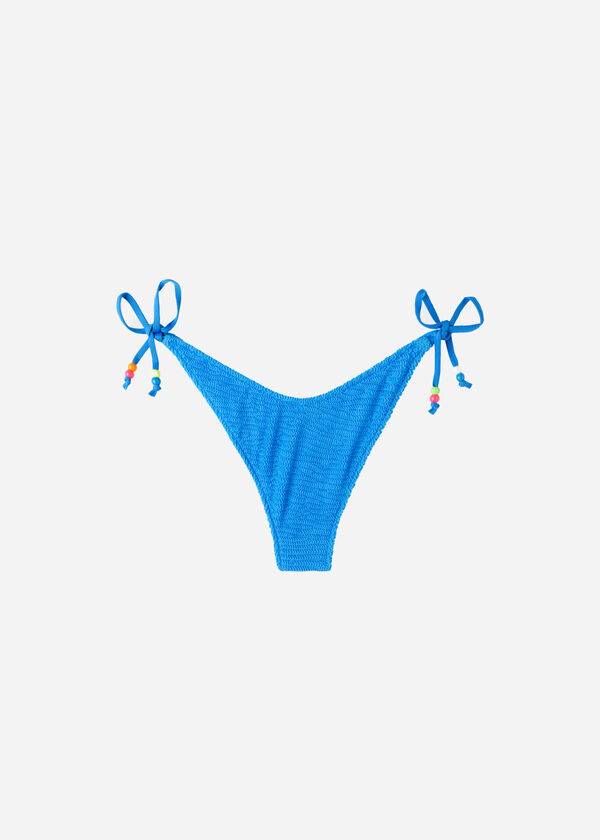 Calzedonia High V-Cut Brazilian San Diego Bikinibroekjes Dames Blauw | NL2776TV