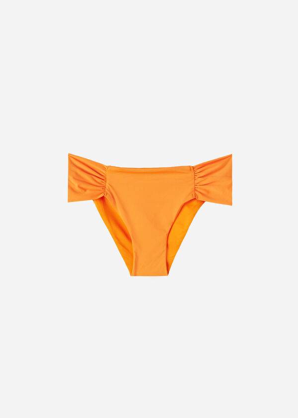 Calzedonia Indonesia Eco rise Bikinibroekjes Dames Oranje | NL2712HK