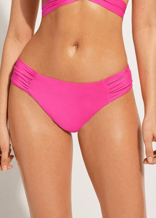 Calzedonia Indonesia Eco rosa Bikinibroekjes Dames Roze | NL2709QZ