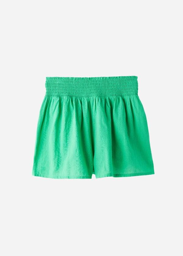 Calzedonia Katoenen Shorts Cover-ups Dames Groen | NL2065FM