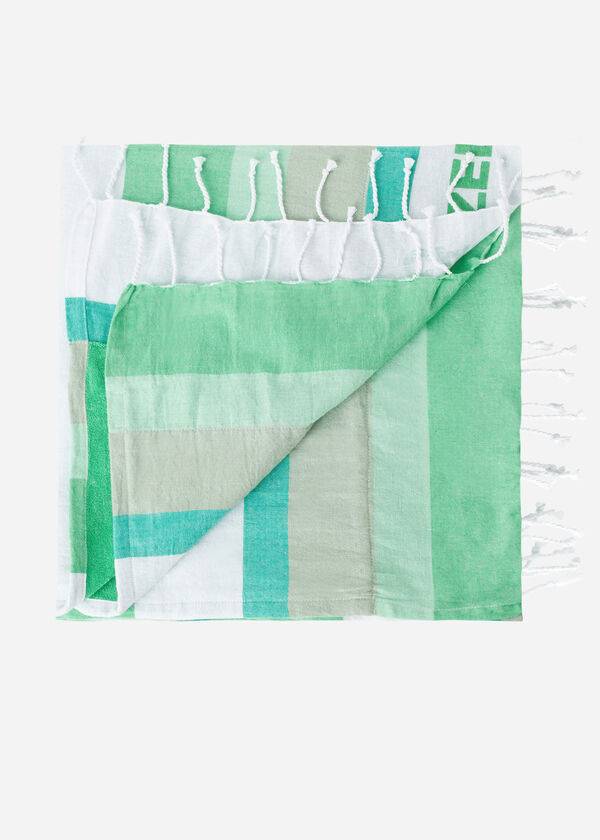 Calzedonia Logo Beach Towel Accessoires Dames Groen | NL2913PQ