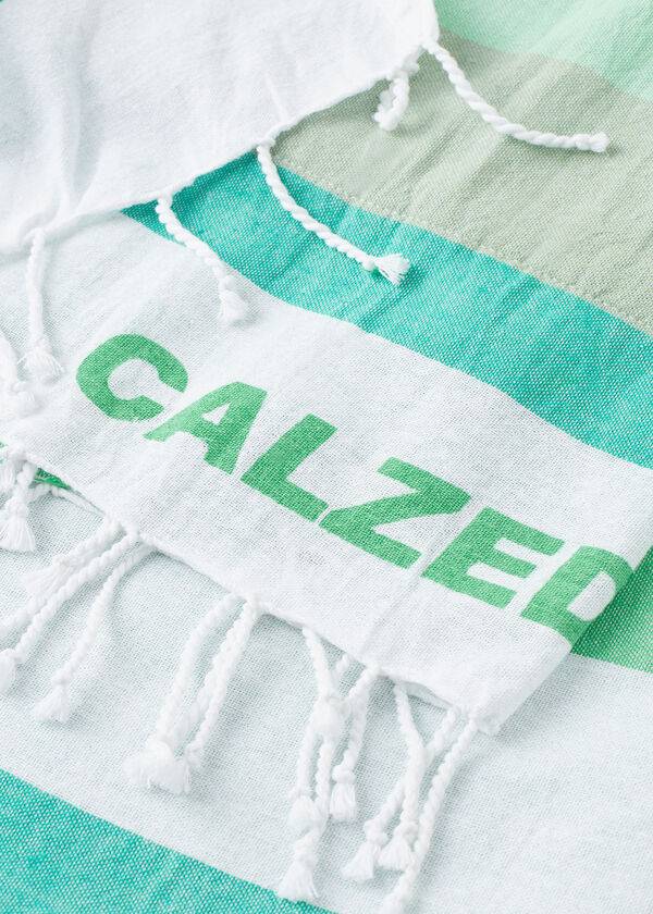 Calzedonia Logo Beach Towel Accessoires Dames Groen | NL2913PQ