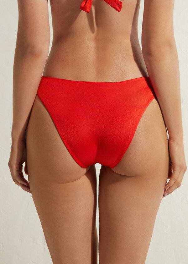 Calzedonia Marrakech Bikinibroekjes Dames Rood | NL2690LH