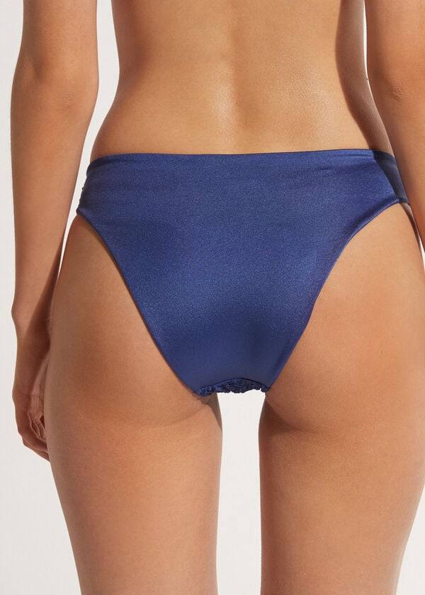 Calzedonia Marrakech Bikinibroekjes Dames Blauw | NL2691KI