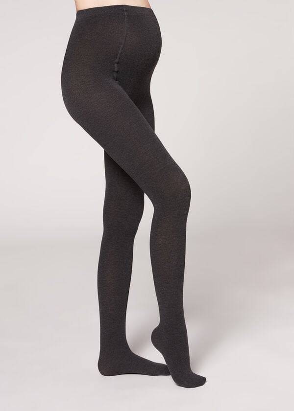 Calzedonia Maternity with Cashmere Opaque Hardloopbroek Dames Grijs | NL3141DN