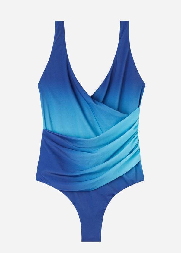 Calzedonia One Piece Denver Badpakken Dames Blauw | NL2033IS