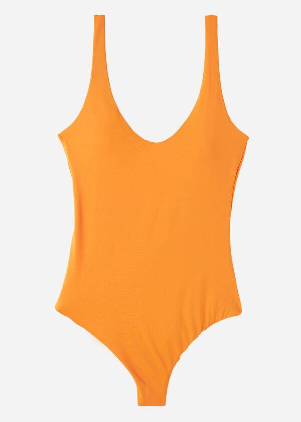 Calzedonia One Piece Indonesia Eco Badpakken Dames Oranje | NL2028EX