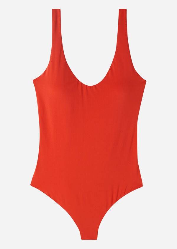 Calzedonia One Piece Indonesia Eco Badpakken Dames Rood | NL2030TV