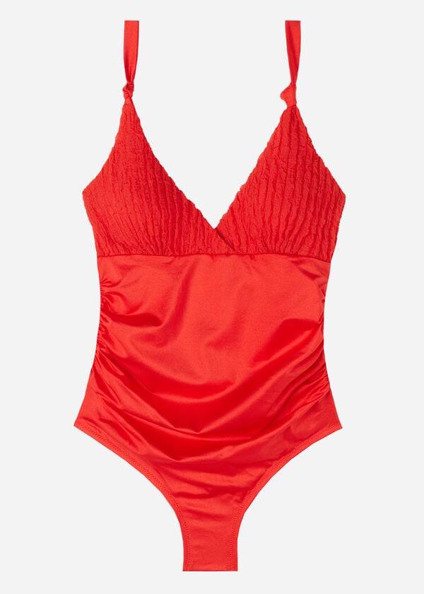 Calzedonia One Piece Marrakech Badpakken Dames Rood | NL2023BC