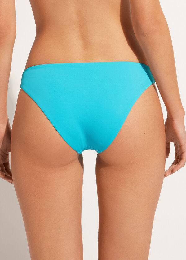 Calzedonia Rhinestone Shanghai Bikinibroekjes Dames Turquoise Groen | NL2669FM