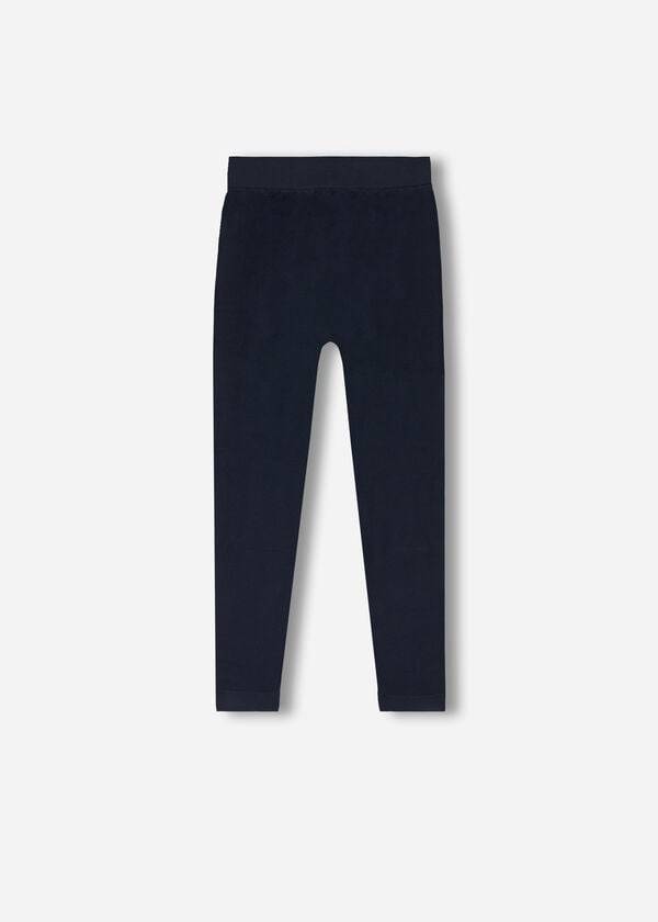 Calzedonia Seamless Leggings Kinderen Blauw | NL1052GL