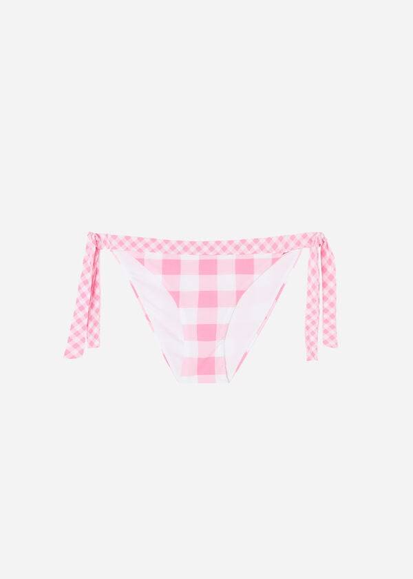 Calzedonia Side Tie Lione Bikinibroekjes Dames Roze | NL2628AP