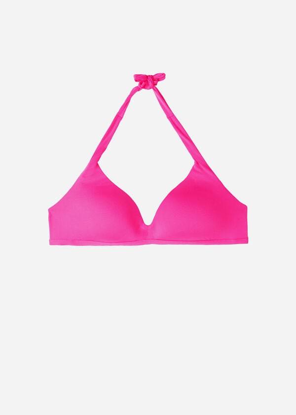 Calzedonia Soft Gewatteerd Triangle Indonesia Bikinitopjes Dames Roze | NL2225KI