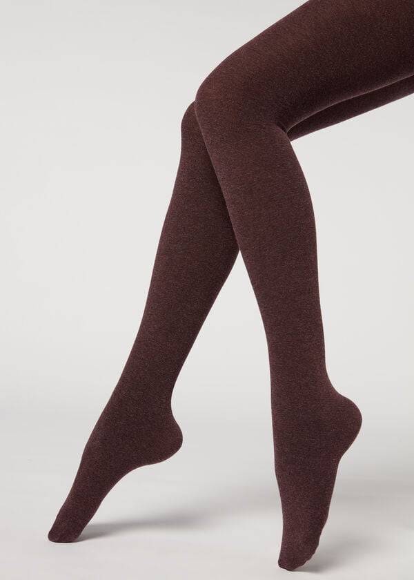 Calzedonia Soft Modal and Cashmere Blend Opaque Hardloopbroek Dames Rood | NL3128IS