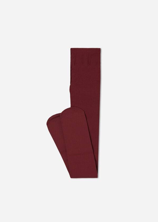 Calzedonia Soft Touch 50 Deniers Hardloopbroek Kinderen Bordeaux | NL1197RW