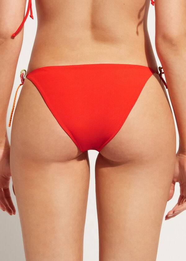 Calzedonia String Berlino Bikinibroekjes Dames Rood | NL2611QZ