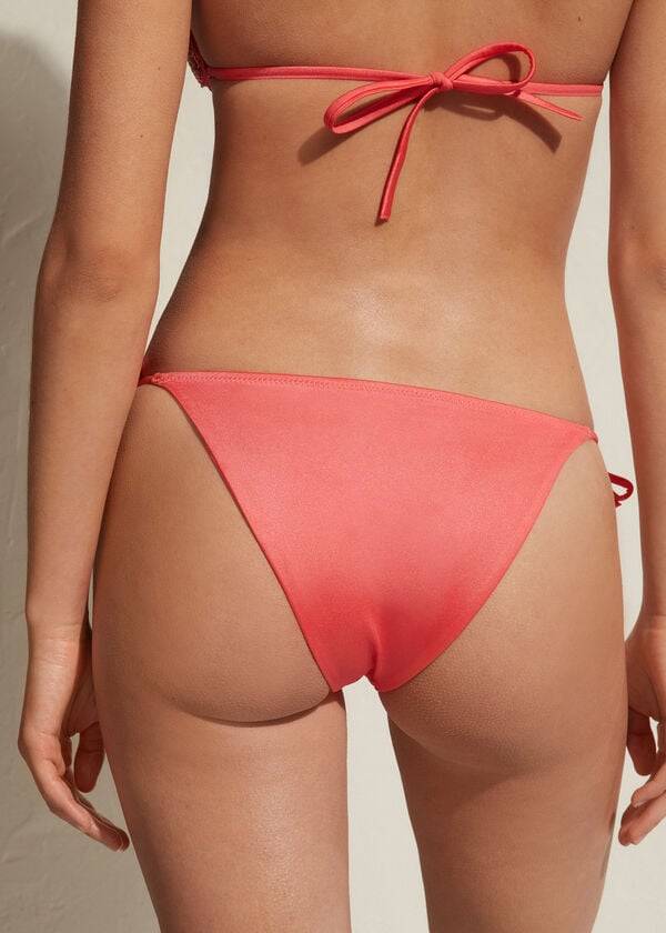 Calzedonia String Cannes Bikinibroekjes Dames Roze | NL2604IS